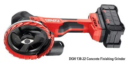 Dgh 130 22 concrete finishing grinder