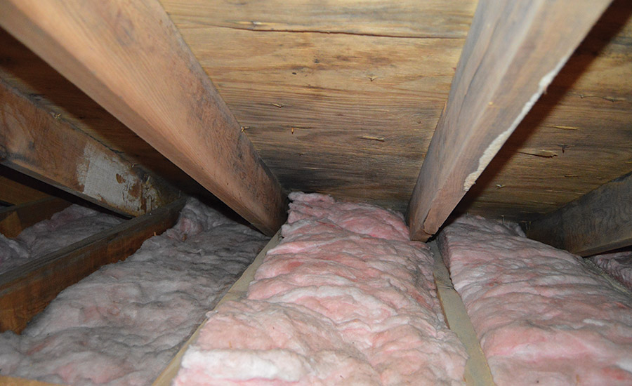 What is an attic ventilation baffle?