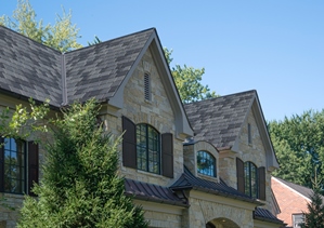 Inspire Roofing Products slate-style roofing