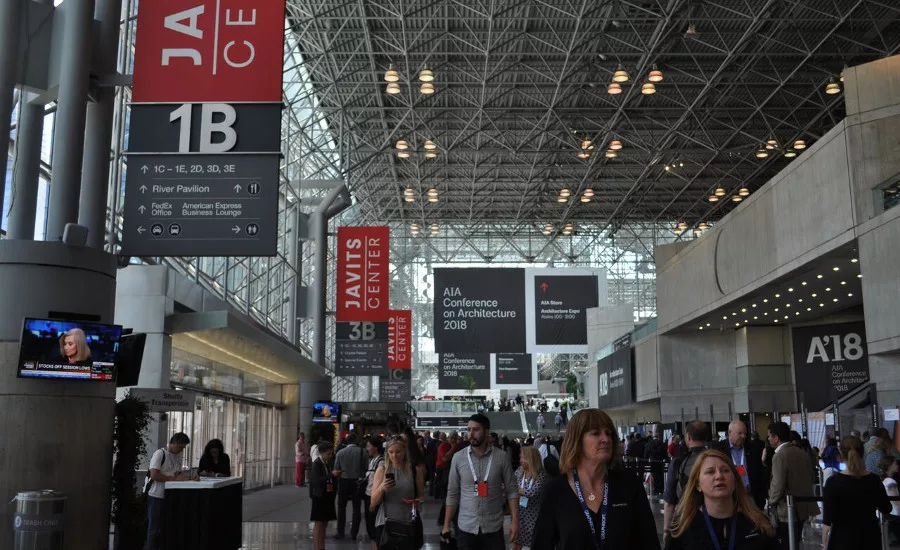 New York City for the AIA Conference on Architecture