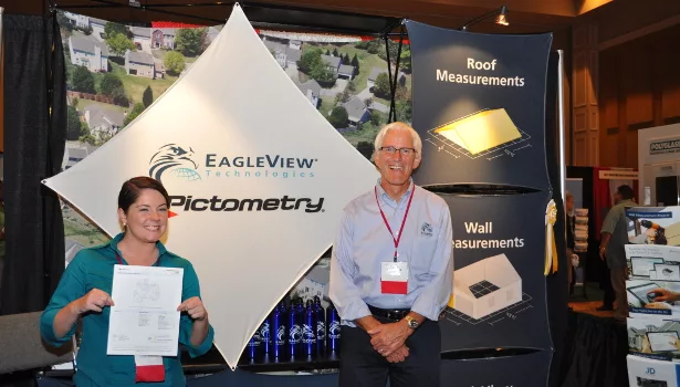 EagleView and Pictometry Aerial Roof Measurents