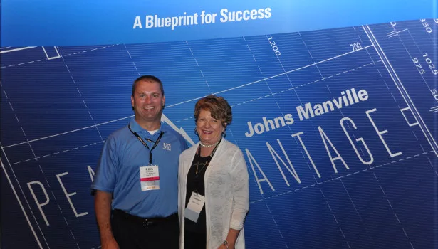 Johns Manville booth