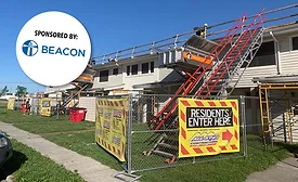 All Star Contractors goes above and beyond for safety since it works exclusively on military bases. Photos courtesy of All Star Contractors.