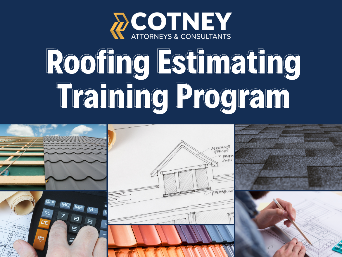 New Roofing Estimating Training Program for Roofers Roofing Contractor
