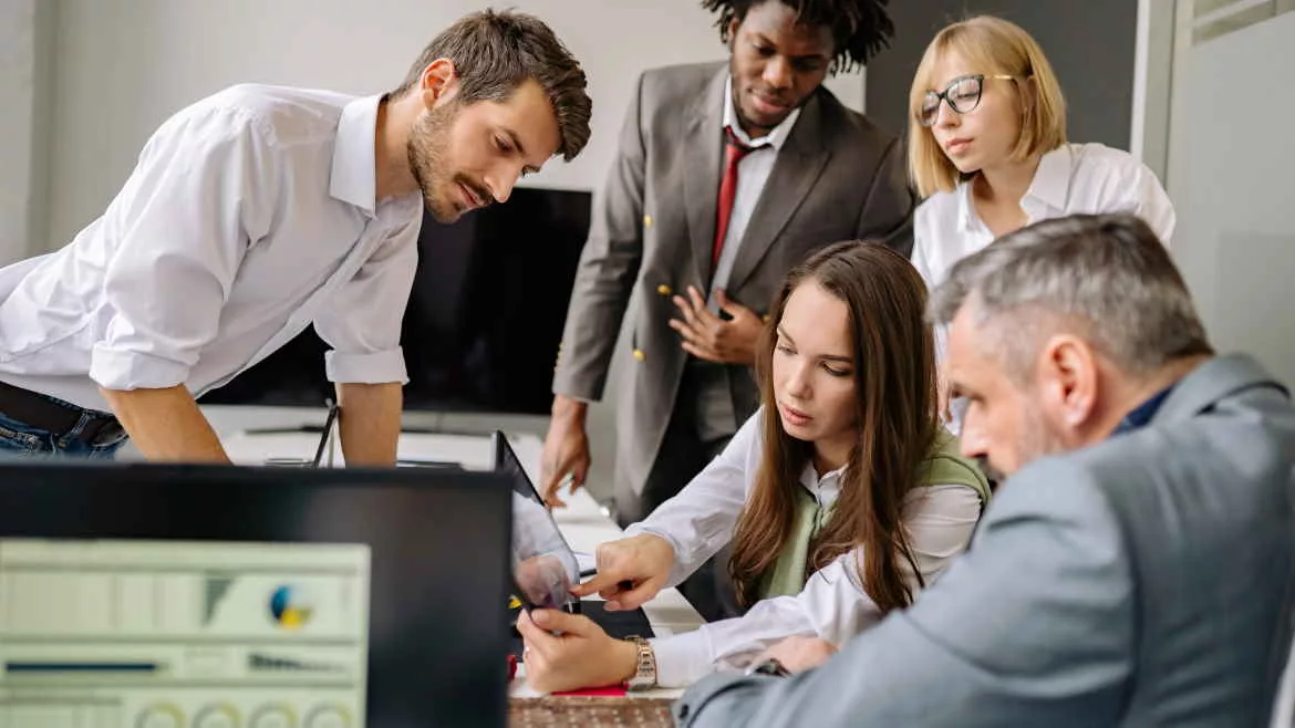 image of people in conference room