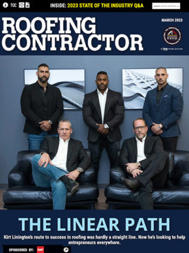 Roofing Contractor March 2023 cover