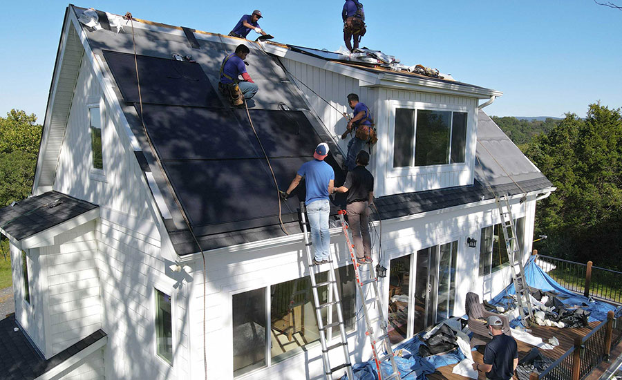 SmartRoof works closely with GAF Energy to install its new Timberline Solar shingles