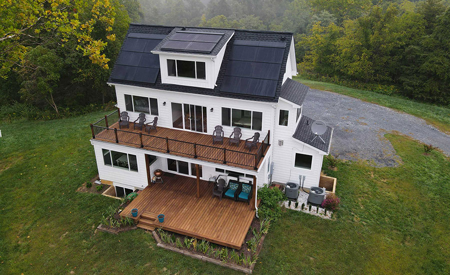 SmartRoof works closely with GAF Energy to install its new Timberline Solar shingles