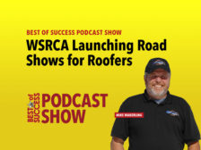WSRCA Launching Road Shows for Roofer