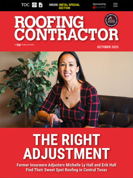 Roofing Contractor October 2023 Cover
