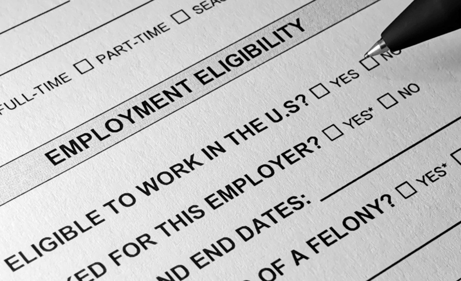 I-9 Employment Verification Forms