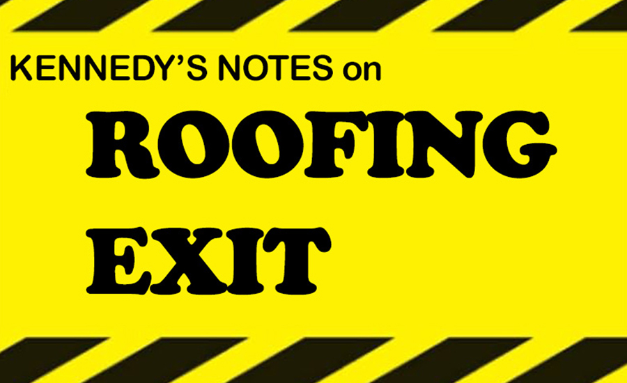 Kennedy's Notes on Roofing Exit