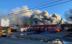 ABC Supply Co. Branch in Pawtucket, R.I. Caught Fire