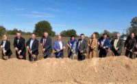 Saint-Gobain's CertainTeed division breaks ground on new plant in Bryan, Texas.