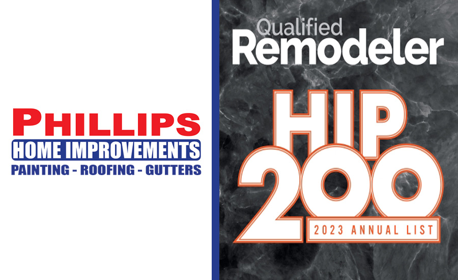 Phillips Home Improvements Earns Spot on National HIP 200 List    