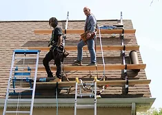 SteepSlope Scaffold • Safety Hoist Company