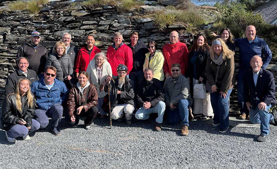 A group made up of National Slate Association and Slate Roofing Contractors Association members