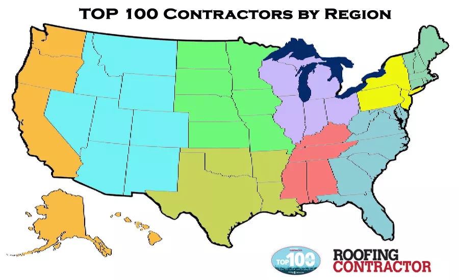 RC Top 100 Contractors by Region 2023