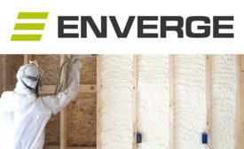 Enverge Spray Foam is a just-launched spray foam insulation brand from Holcim Building Envelope, a fusion of the Gaco SprayFoam and SES Foam brands.