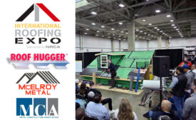 Roof Hugger and McElroy Metal will be presenting two metal retrofit demonstrations on the expo floor at IRE in Las Vegas.