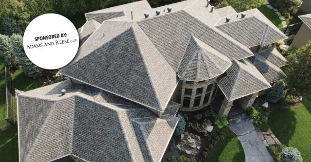 A complex roofing project