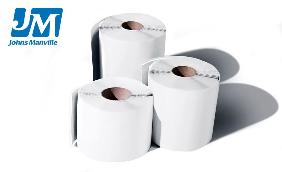 JM introduces Peel & Stick White EPDM Flashing