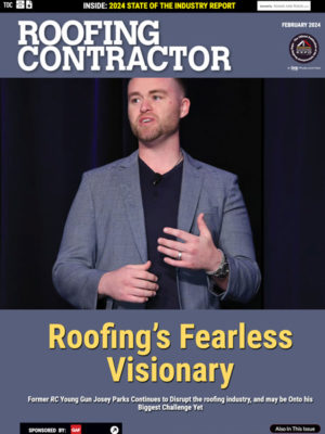 Roofing Contractor February 2024 Cover