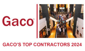 Gaco announced its 2024 top contractors.