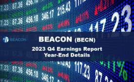 Beacon announced its Q4 2023 earnings and sales, and end-of-year financials for 2023.