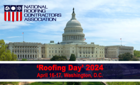 The NRCA is preparing for its annual Roofing Day gathering on Capitol Hill (pictured).