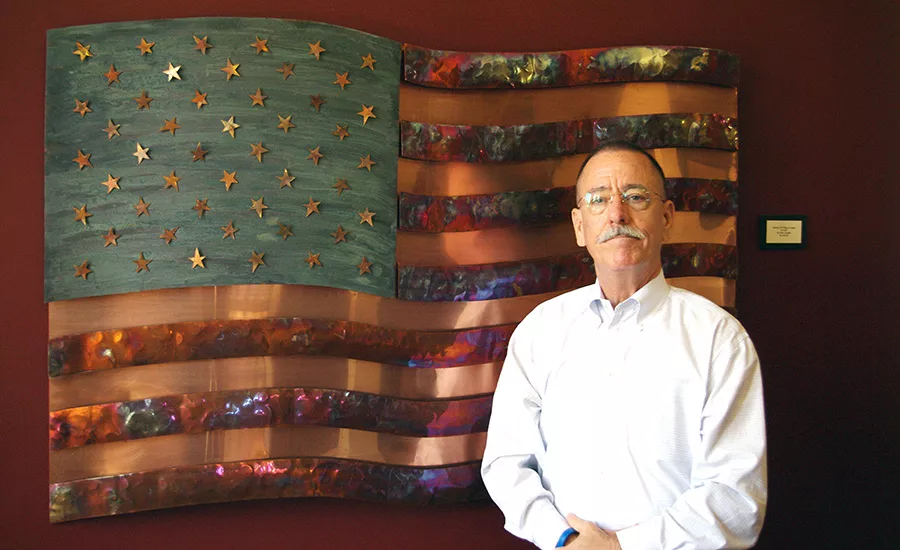 Author and retiring roofing journalist Rick Damato