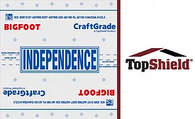 A picture of Topshield’s new ‘CraftGrade Independence’ underlayment.