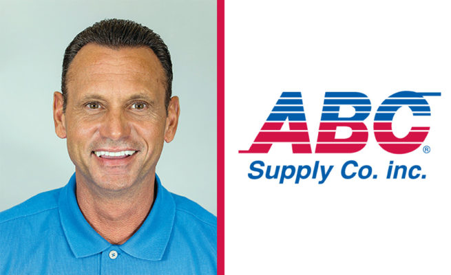 Joe Cox (pictured) has been promoted to South Jersey-Delaware District Manager by ABC Supply Co.