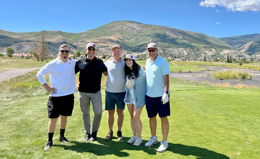 The Montana Roofing Association's annual golf outing
