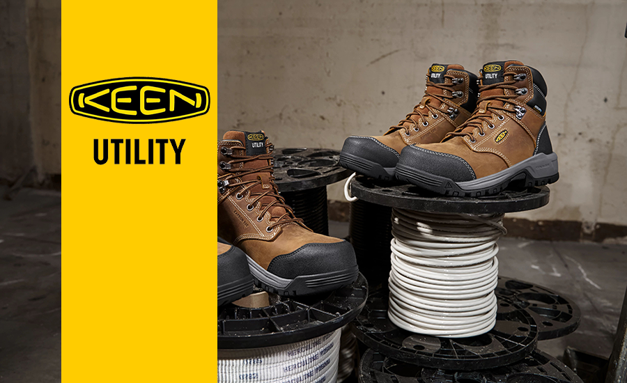 The new KEEN Utility Evanston work boot (pictured).
