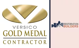 Restoration Builders Holdings, Inc. earned a ‘Gold Medal Quality Award’ from Versico Roofing Systems.