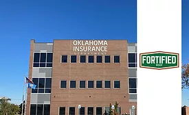 Oklahoma’s State Insurance Department (building pictured) will begin a grant program modeled after Alabama, offering homeowners a stipend to install more weather-resistant Fortified roofs.