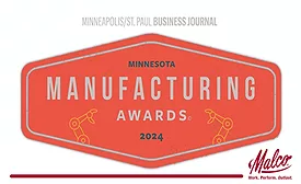 Malco Tools was named ‘Medium Manufacturer of the Year’ by the Minneapolis/St. Paul Business Journal for 2024.