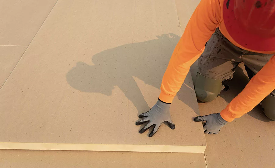 polyiso roof insulation boards