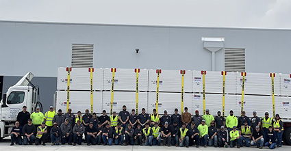 GAF's new Peru, Ill. facility (pictured).