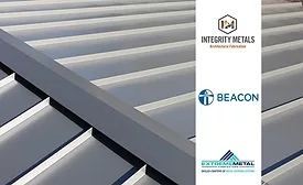 Beacon Building Products purchased Extreme Metal Fabricators, LLC and Integrity Metals, LLC. (Metal roof pictured.)