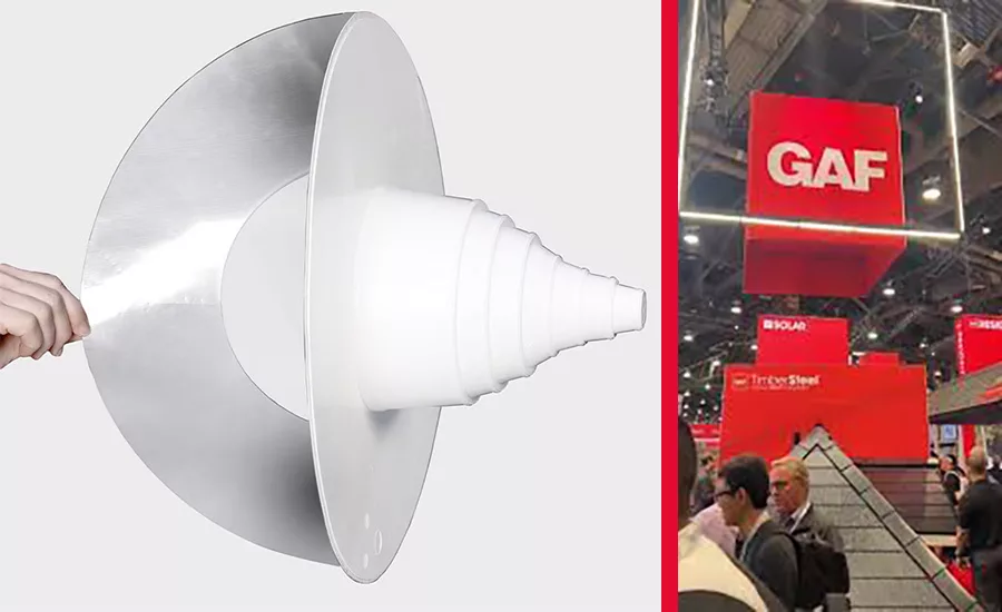 New GAF EverGuard Self-Adhered TPO Vent Boot (pictured).