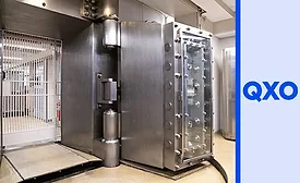 A picture of the vault inside the Federal Reserve Bank of St. Louis.