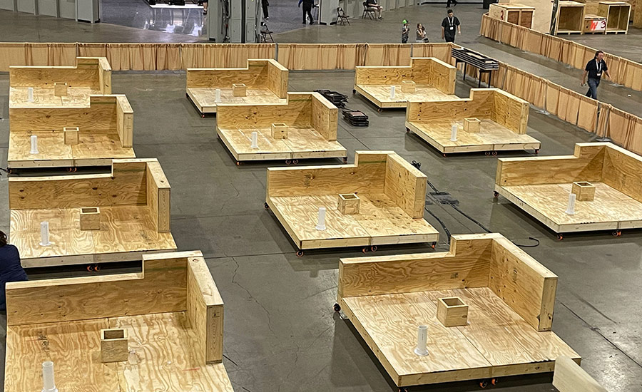 Workstations at SkillsUSA