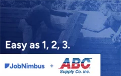 ABC Roofing has partners with JobNimbus for a new user experience.