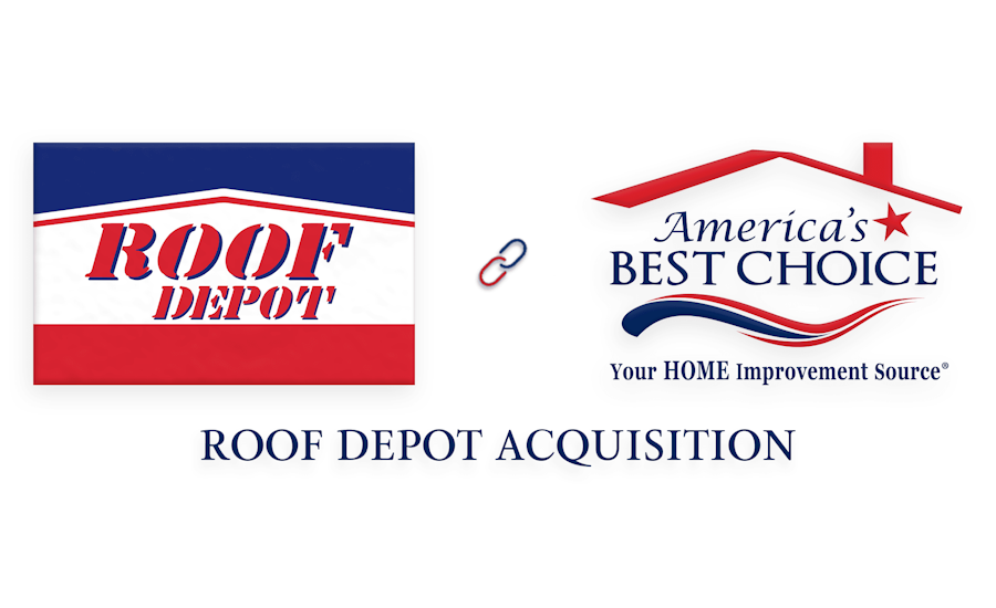 The Roof Depot Completes Acquisition of America's Best Choice Roofing