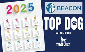 Beacon’s annual TRI-BUILT Top Dogs calendar program award winners.
