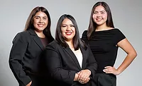 The Latino Contractor Revolution Amparo Sancen, center,