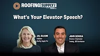 John DeRosa asks, What's Your Elevator Speech?