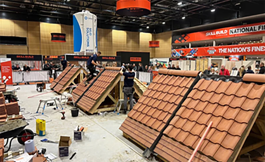 The U.K. held its version of the SkillsUSA finals last weekend testing roofing knowledge.